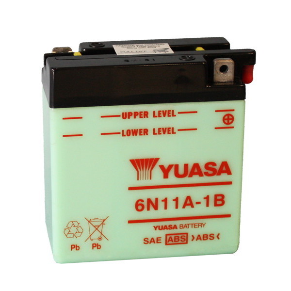 BATTERIA YUASA 6N11A-1B 6V/11AH