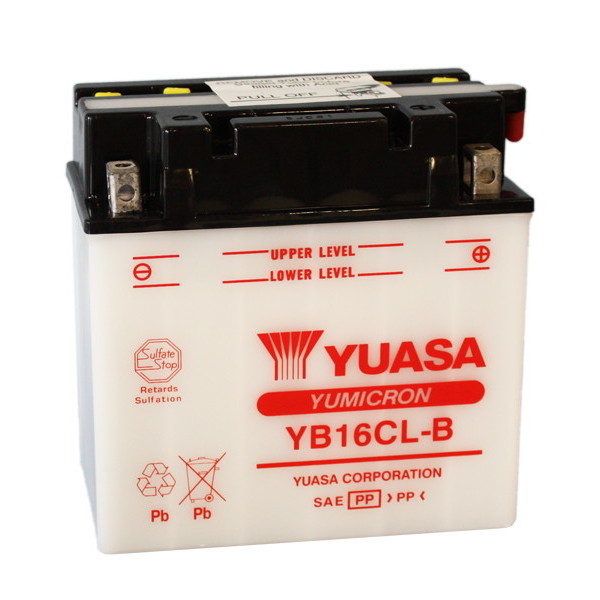 BATTERIA YUASA YB16CL-B 12V/19AH