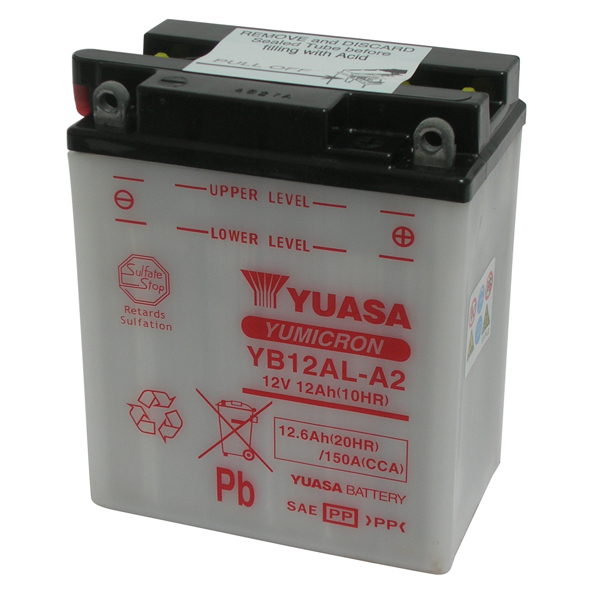 BATTERIA YUASA YB12AL-A2 12V/12AH