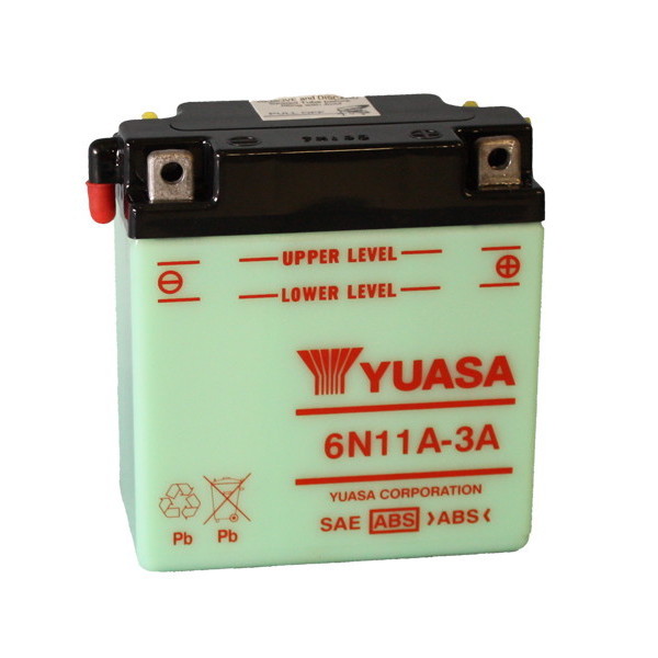 BATTERIA YUASA 6N11A-3A 6V/11AH