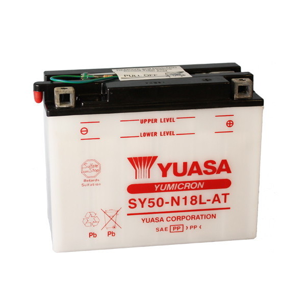 BATTERIA YUASA SY50-N18L-AT 12V/20AH