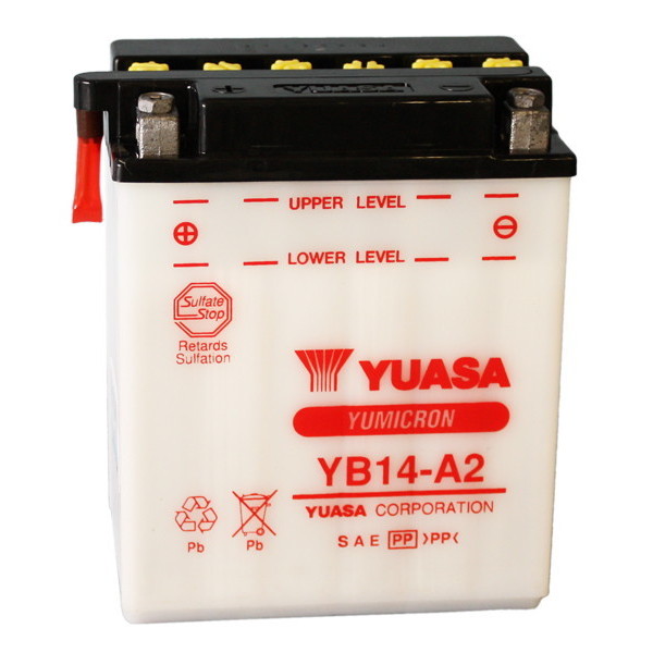 BATTERIA YUASA YB14-A2 12V/14AH