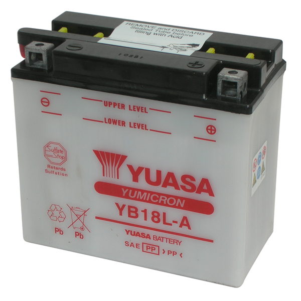 BATTERIA YUASA YB18L-A 12V/18AH