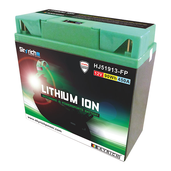 BATTERIA SKYRICH LITIO HJ51913-FP 12.8V-8AH