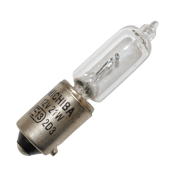 LAMPADA SEMI ALOGENA 12V-H21W BAY9S (C10)