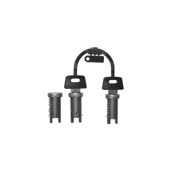 SET SERRATURE PIAGGIO VESPA PK 50/125/S/XL-PXE (SERIE 3 PZ.)