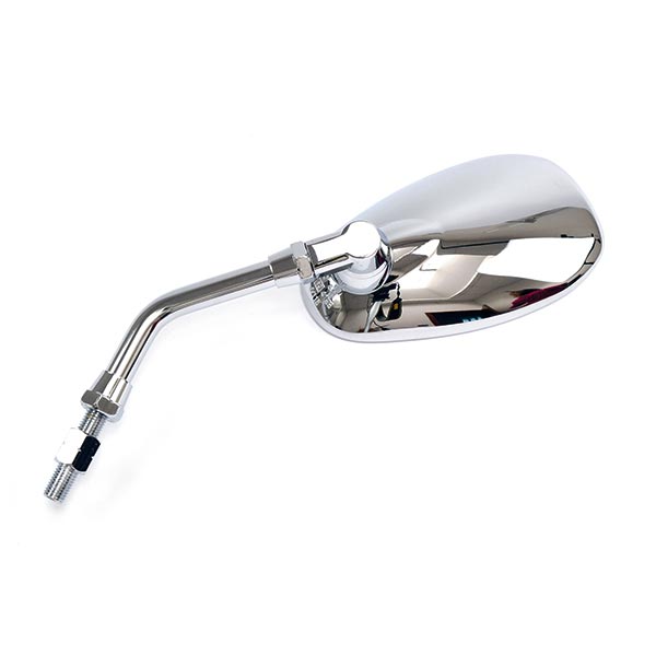 SPECCHIO HERT DX/SX OVALE CROMATO MOTO