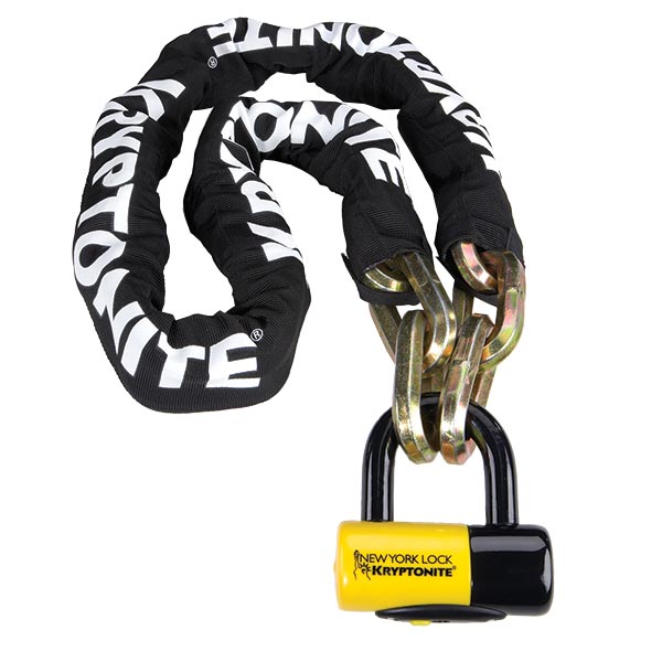 CATENA CON LUCCHETTO DISCO FAHGETTABOUDIT DA 100CM NEW YORK