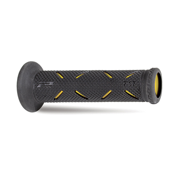 MANOPOLE STRADA FORATE PROGRIP 717 DUAL DENSITY (COLORE:GIALLO)