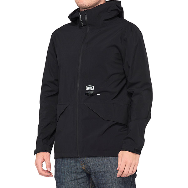 GIUBBINO 100% HYDROMATIC PARKA BLACK (TAGLIA M)