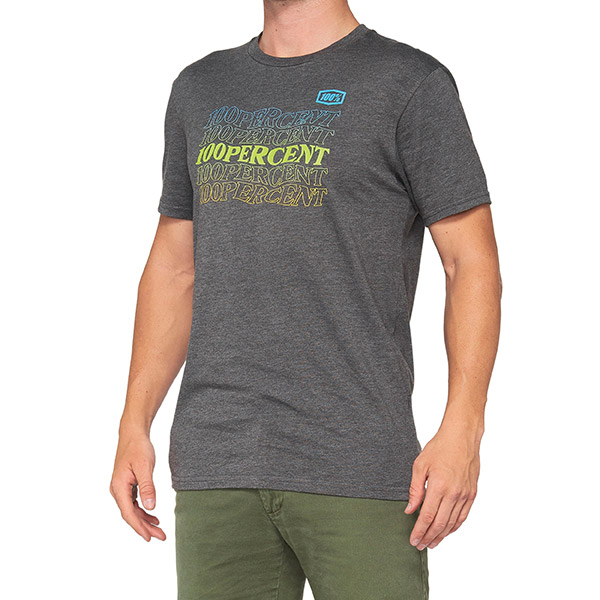 T-SHIRT 100% SILVA CHARCOAL HEATHER (TAGLIA S)