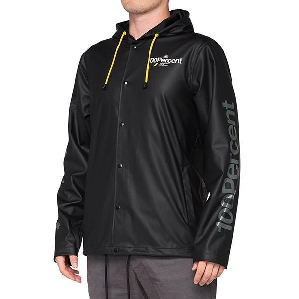GIUBBINO CON CAPPUCCIO 100% MALA BLACK (TAGLIA L)