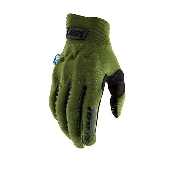 GUANTI 100% COGNITO SMART SHOCK ARMY GREEN (L)