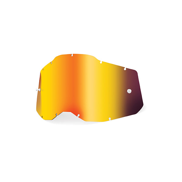 LENTE A SPECCHIO ROSSA PER MASCHERE RC2/AC2/ST2