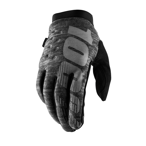 GUANTI 100% BRISKER HEATHER GREY (L)