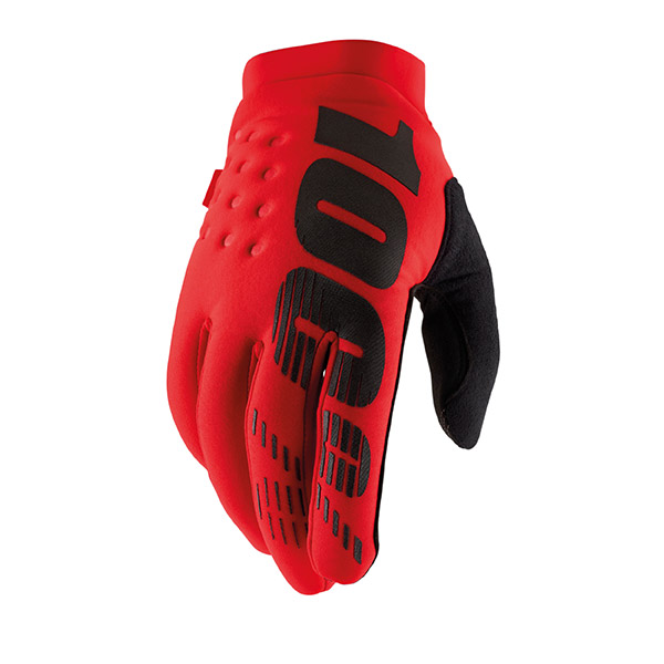 GUANTI 100% BRISKER RED (M)