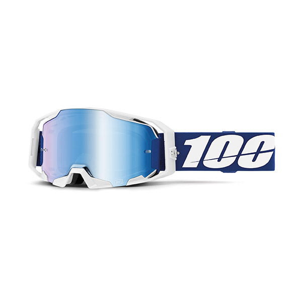MASCHERA 100% ARMATIC BLUE - LENTE A SPECCHIO BLU