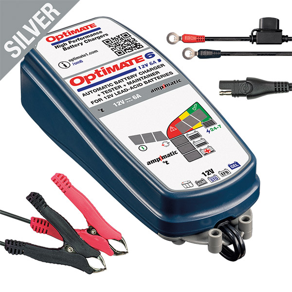 CARICABATTERIE OPTIMATE 6 AMPMATIC 6A (Rif. Tecmate: TM360)