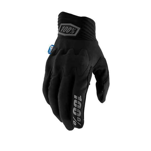 GUANTI 100% COGNITO SMART SHOCK BLACK (S)