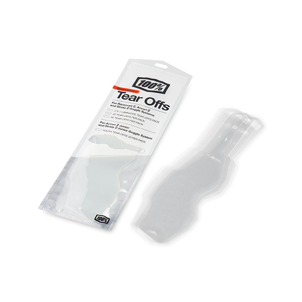 TEAR-OFFS STANDARD PER MASCHERE RC2/AC2/ST2 (CONFEZIONE DA 50PZ)