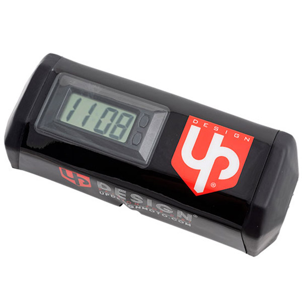 PARACOLPI MANUBRIO CON OROLOGIO UP DESIGN NERO