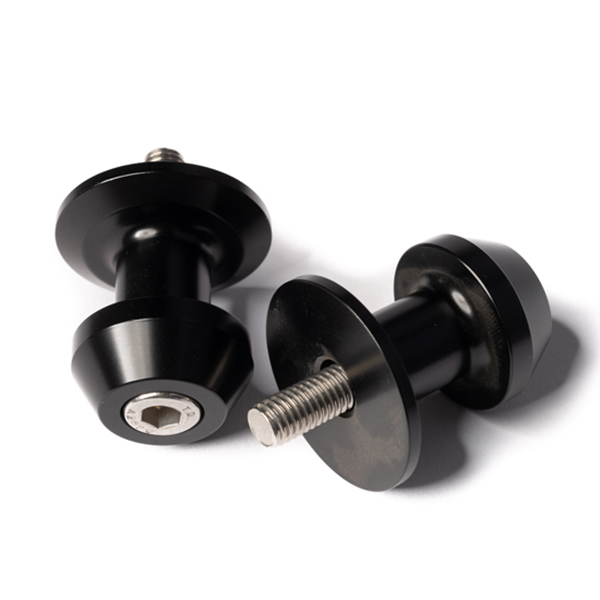 COPPIA SUPPORTI CAVALLETTO POSTERIORE (10MM) COLORE NERO