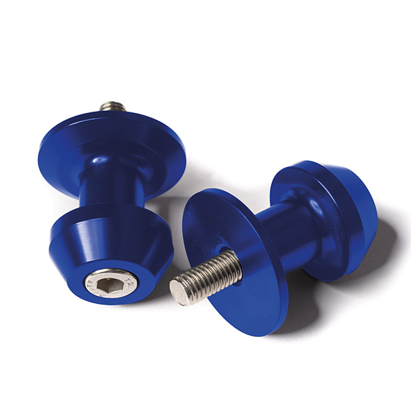COPPIA SUPPORTI CAVALLETTO POSTERIORE (6MM) COLORE BLU