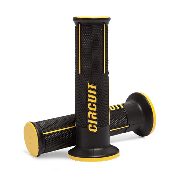 MANOPOLE SPEED CHIUSA COLORE NERO-GIALLO (Rif.CIRCUIT: MA051-216)