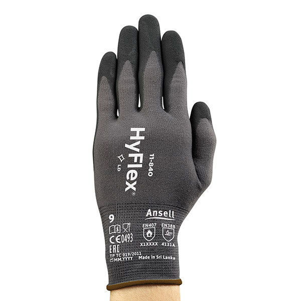 GUANTI ANSELL HYFLEX 11-840 TAGLIA 8 (misura M)
