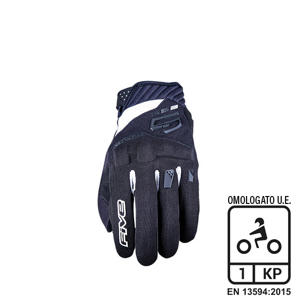 GUANTI FIVE RS3 EVO BLACK/WHITE (XXL)