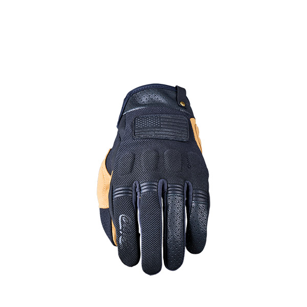 GUANTI FIVE SCRAMBLER BLACK/TAN (L)