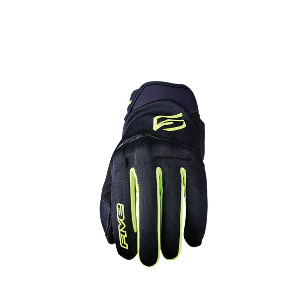 GUANTI FIVE GLOBE EVO BLACK/FLUO YELLOW (XXXL)