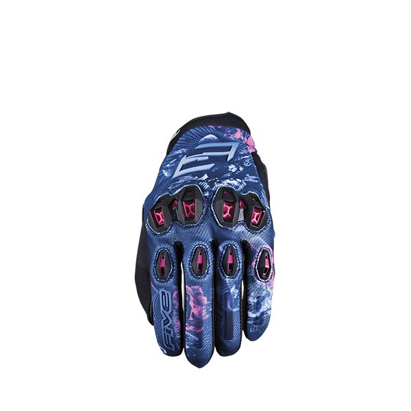 GUANTI DONNA FIVE STUNT EVO2 FLOWERS PINK (S)