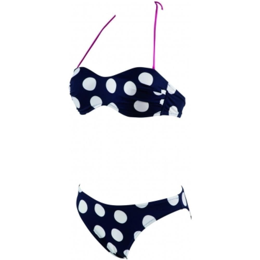 Costume due pezzi donna Big Dots Bandeau