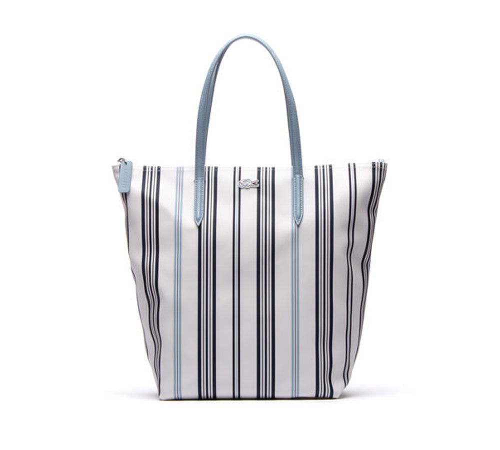 Borsa donna shopper L.12.12 righe verticali