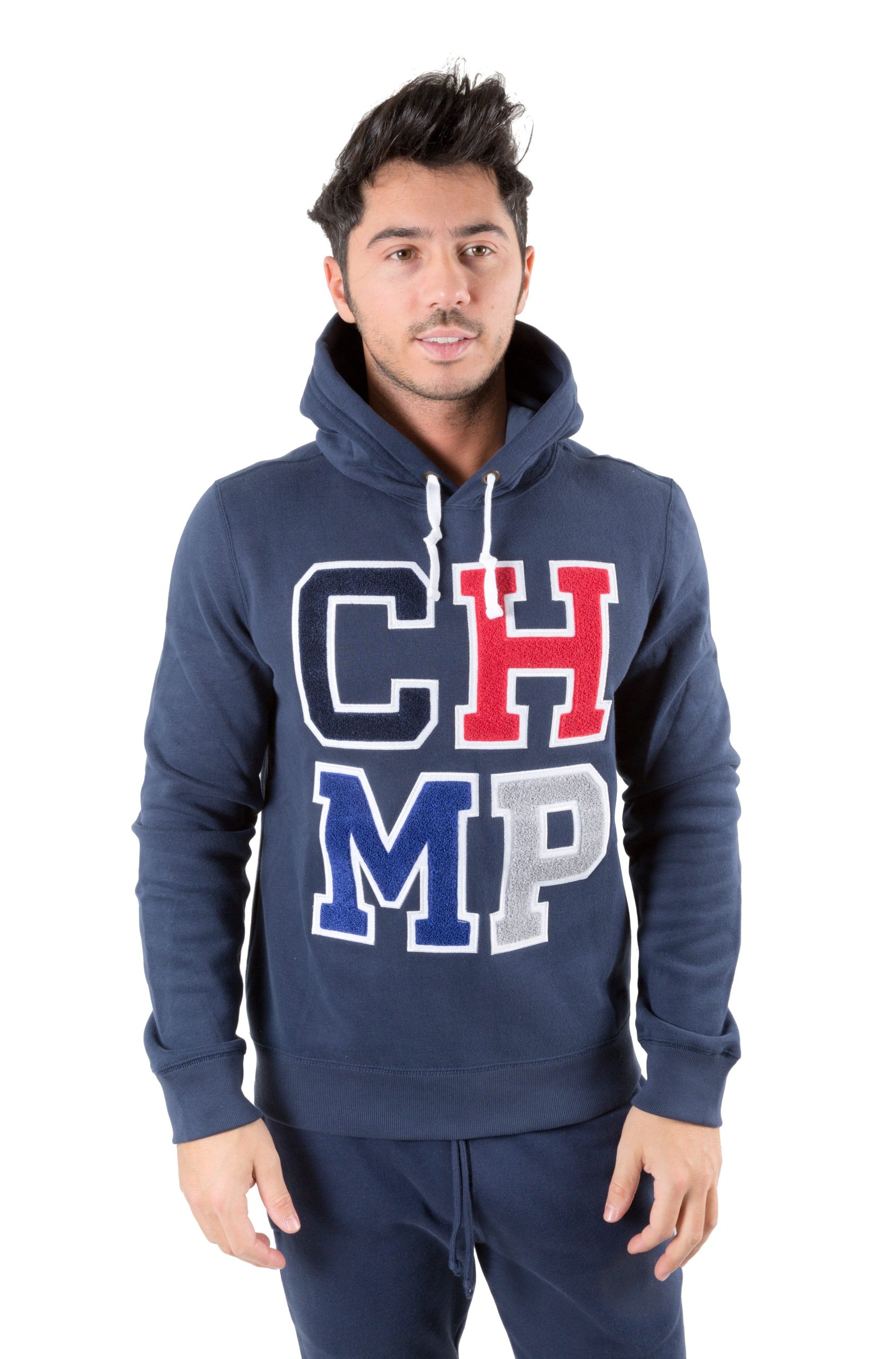 Felpa Uomo Varsity Chmp Chiusa Con CappuccioABCBD_IT_0003_00000000044103_2_0_M