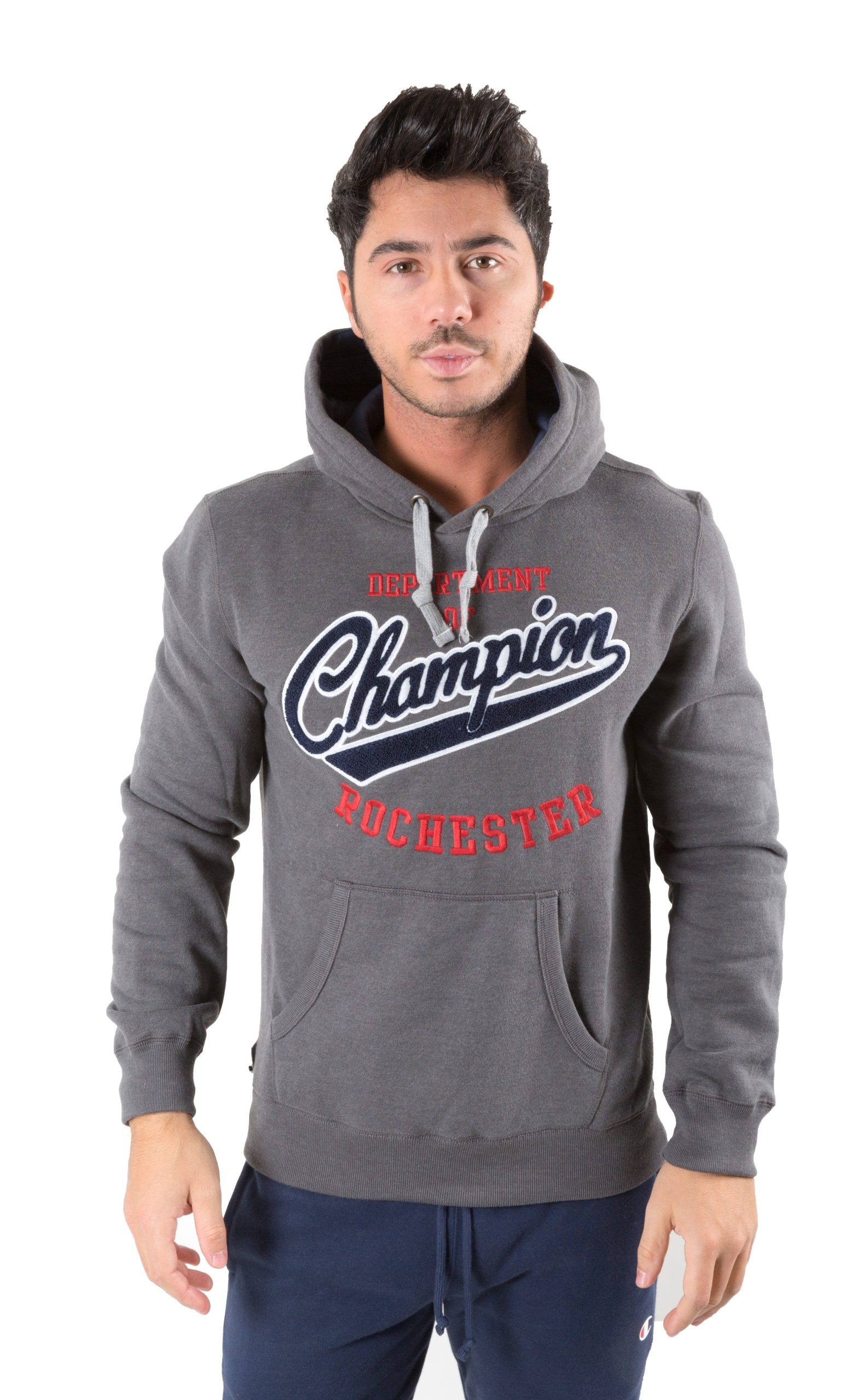Felpa Uomo Varsity Chiusa Con Cappuccio
