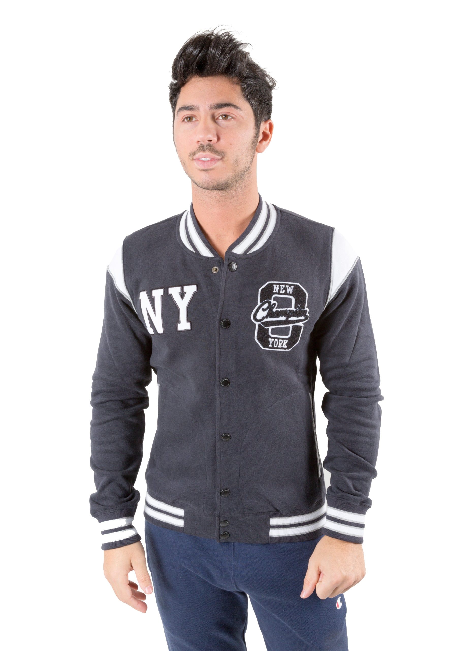 Felpa Uomo Varsity Bomber NYABCBD_IT_0003_00000000044100_6_7_M