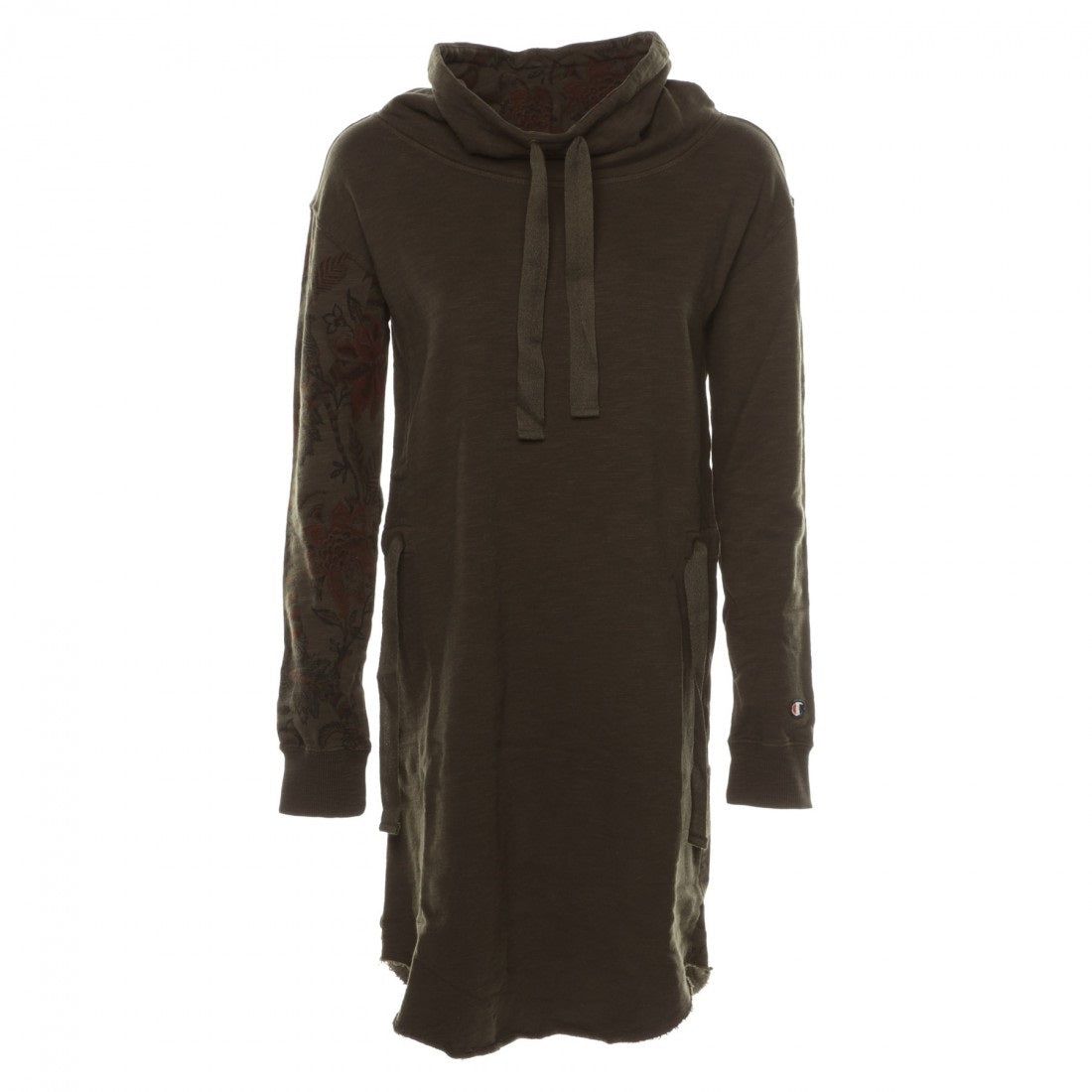 Felpa Lunga Donna Luxury Collo Alto