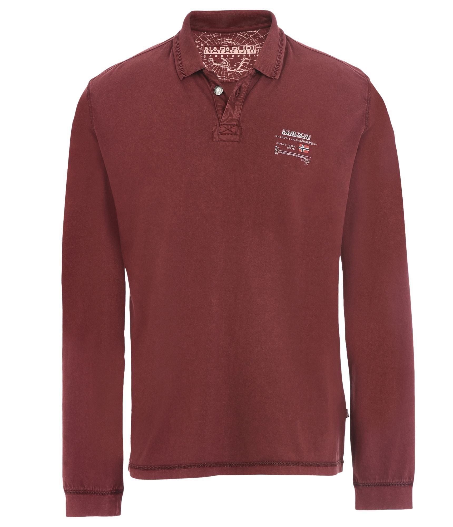 Polo Uomo Maniche Lunghe Egegik