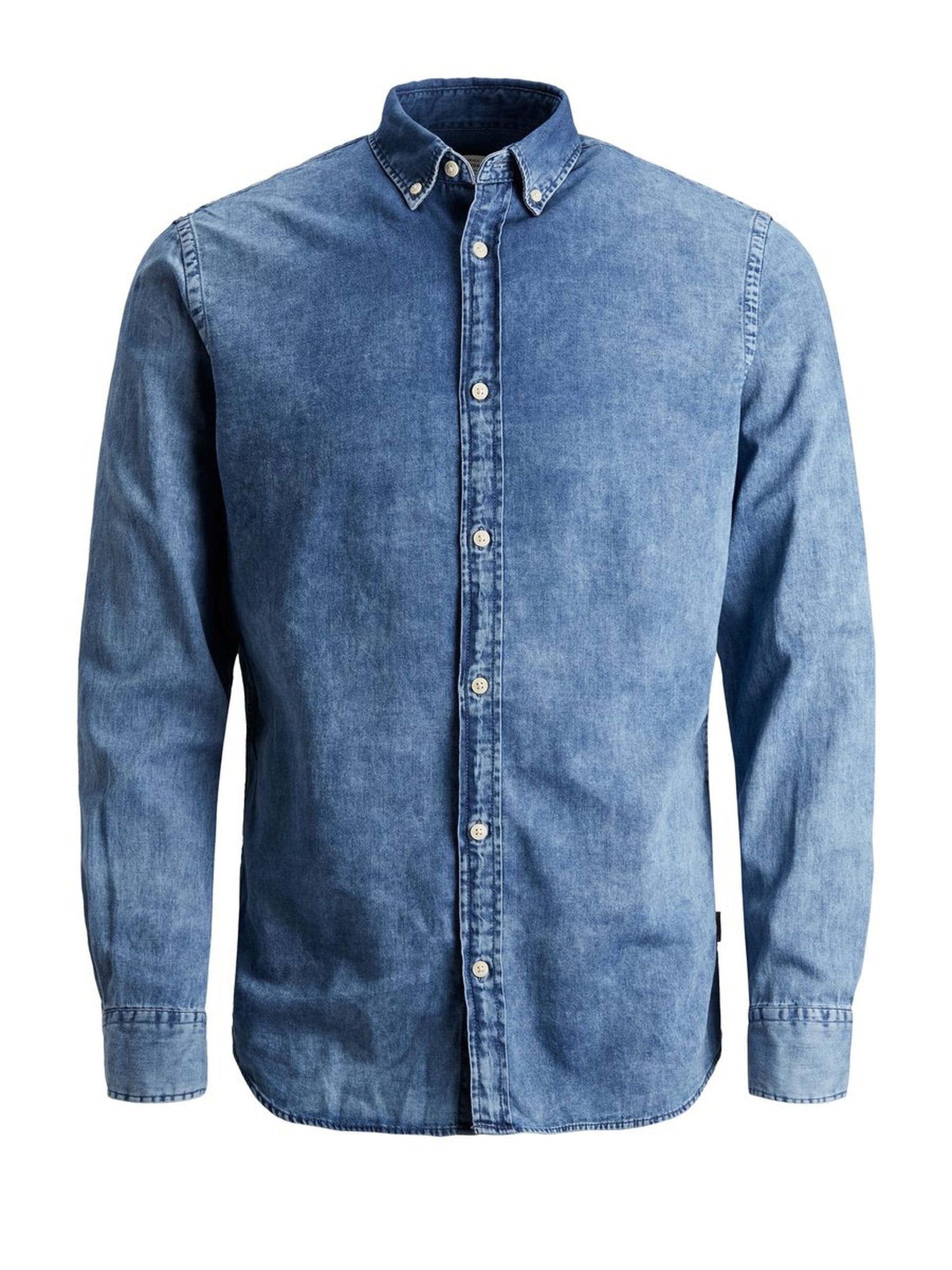 Camicia Jeans Uomo Minimal - Image 3
