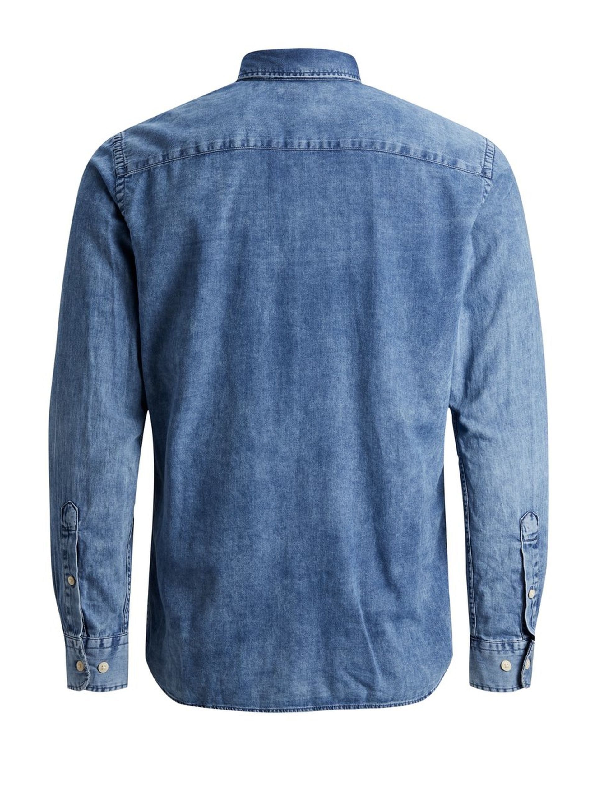 Camicia Jeans Uomo Minimal - Image 4