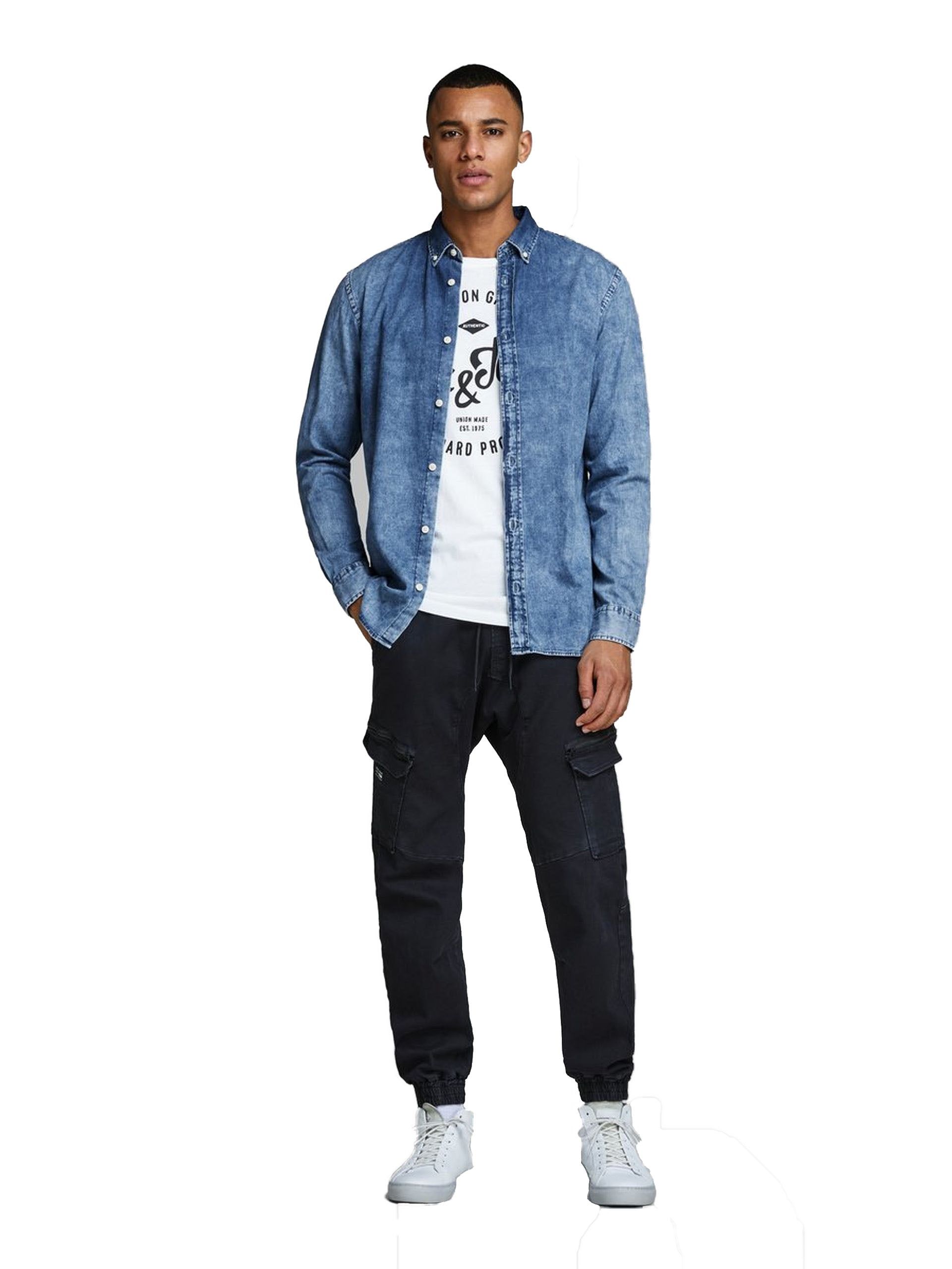 Camicia Jeans Uomo Minimal - Image 6