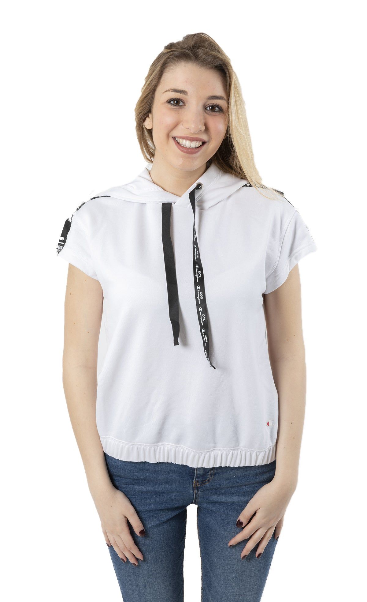 Felpa Donna Hooded Sleeveless