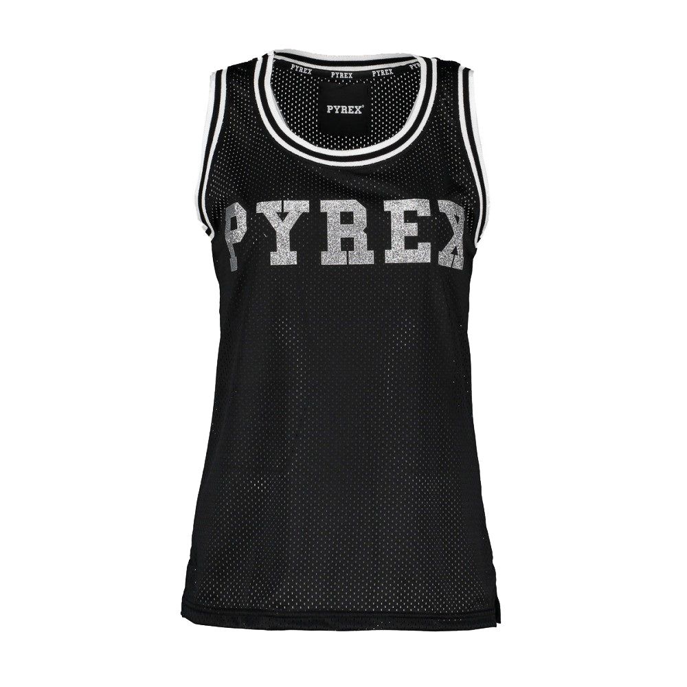 Canotta Donna Rete Glitter