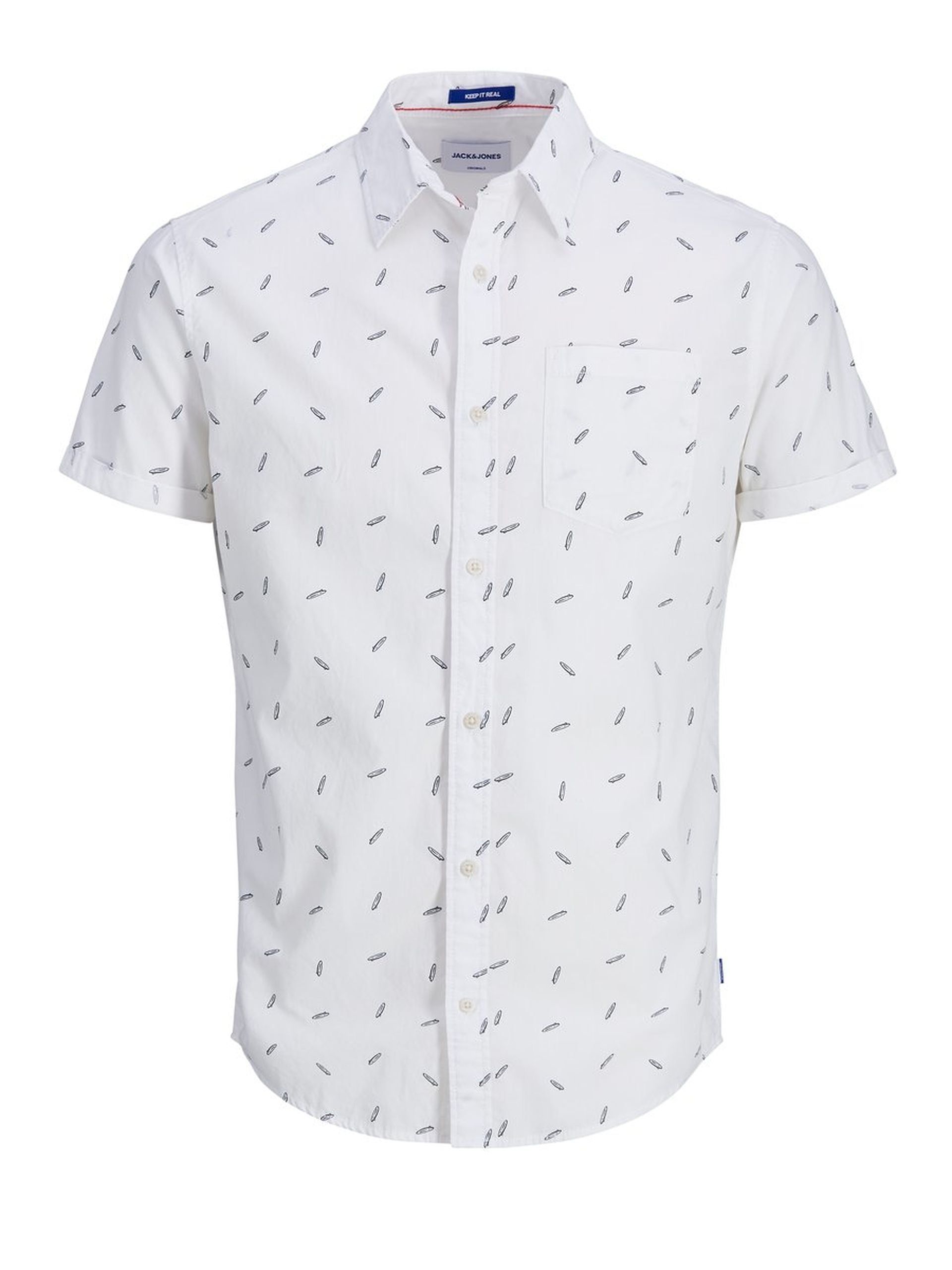 Camicia Uomo Fantasia M/C