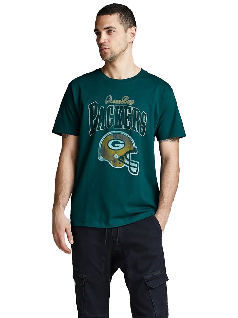 T-Shirt Uomo con Stampa Football Americano - Image 5