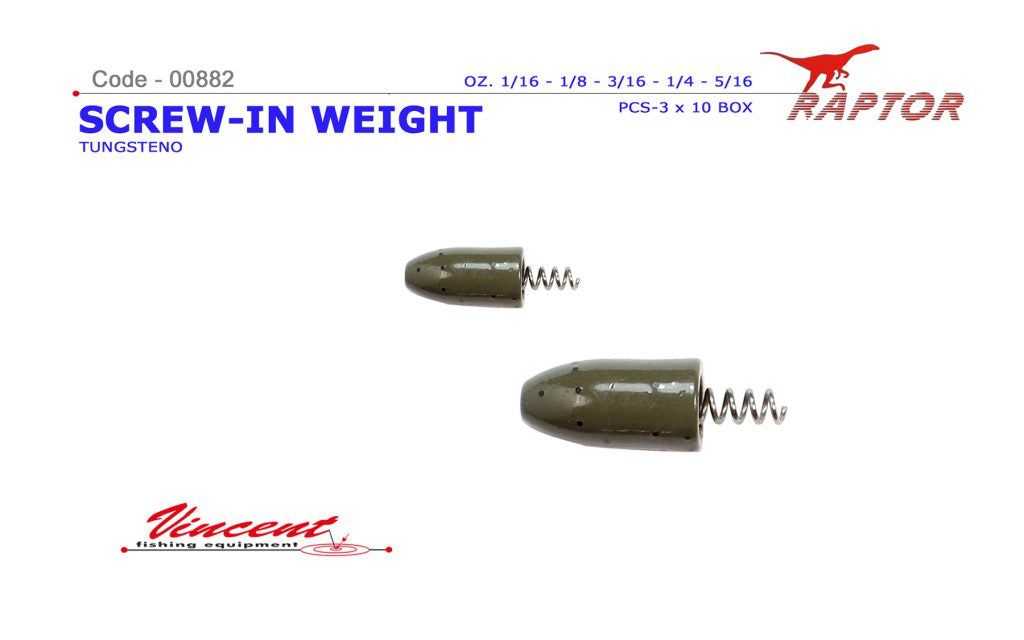 Piombo Screw in Weight Tungsteno 3/16 5,3 gABCBD_IT_0003_00000000118521_6_0_Unica