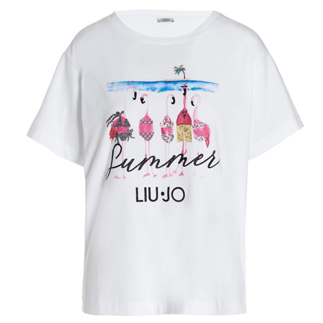 T-shirt Donna Fenicottero