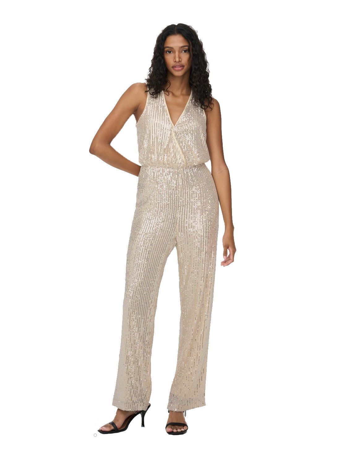 Abito Donna Smanicato Dorato - Image 6